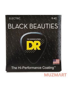 BKE 9 BLACK BEAUTIES Струны для электрогитары Dr