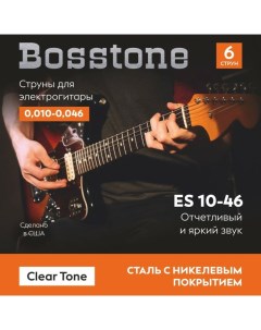 Струны для электрогитары Clear Tone ES 10 46 Bosstone