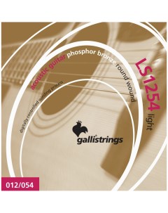 Струны для акустической гитары LS1254 Galli strings