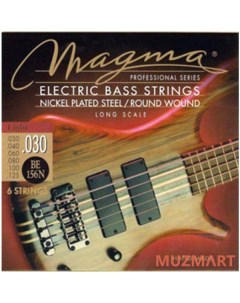 BE156N Струны для 6 струнной бас гитары 30 125 Magma strings
