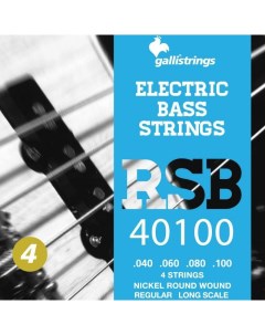 Струны для бас гитары RSB40100 Galli strings