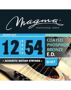 GA140P Струны для акустической гитары Magma strings