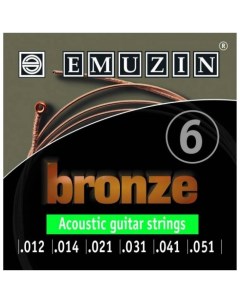 Струна одиночная для акустической гитары 012 Emuzin