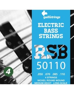 Струны для бас гитары RSB50110 Galli strings