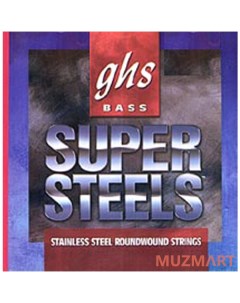 STRINGS L5000 SUPER STEEL Струны для бас гитары 040 102 Ghs