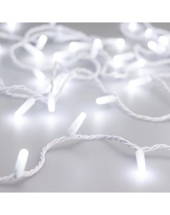 10м Уличная гирлянда нить холодный свет 230V ARD String Classic 10000 White 100Led Milk STD White Ardecoled