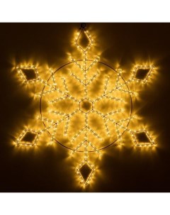 Светодиодная фигура Снежинка теплый свет ARD Snowflake M9 900x900 360Led Warm Ardecoled