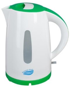 Чайник электрический Томь 1 1850 Вт белый зелёный 1 7 л пластик Великие-реки