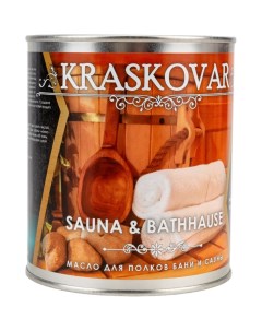 Масло для полков бани и сауны Kraskovar