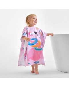 Детское полотенце Фламинго 60х120 см Крошка я