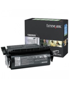 Тонер картридж для лазерного принтера 1382925 1382925 Black оригинальный Lexmark