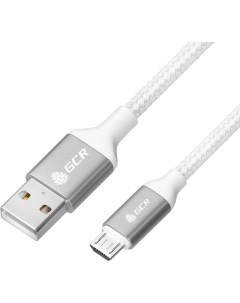 Кабель 52462 USB micro USB 0 5 м белый Gcr