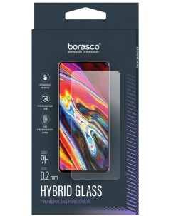 Защитное стекло Hybrid Glass для Prestigio Grace 4791 Borasco
