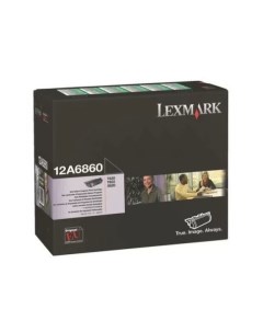 Оригинальный картридж 12A6860 Black Lexmark