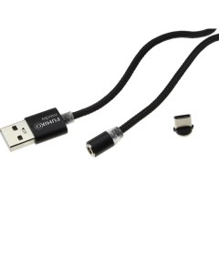 Кабель USB USB Type C 1 м черный Fumiko