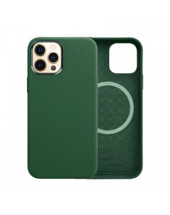 Чехол Magnetic Leather Case для iPhone 13 Pro 6 1inch Dark Green Wiwu