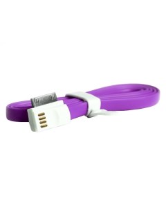 Кабель iK 412m USB 30 pin Apple 1 2 м фиолетовый Smartbuy