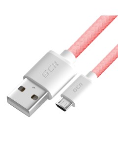 Кабель 51688 USB micro USB 0 5 м розовый Gcr