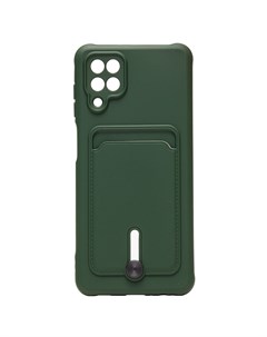 Чехол накладка SC304 для Samsung A125F Galaxy A12 зеленый Basemarket