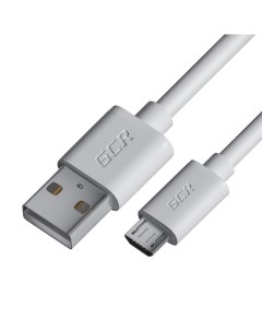 Кабель 53360 USB micro USB 0 15 м белый Gcr
