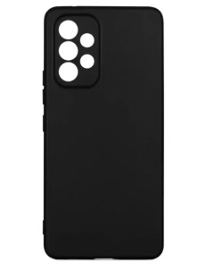 Чехол накладка Silicone Samsung A53 черный Vlp
