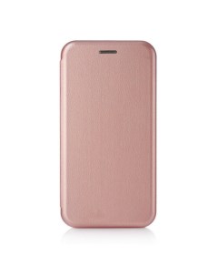 Чехол книжка Samsung Galaxy S11 Plus кожаная боковая розовое золото Fashion case