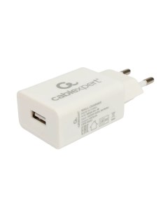 Зарядное устройство блок питания для телефонов 10 5Вт 2 1A 1 порт USB белый Cablexpert