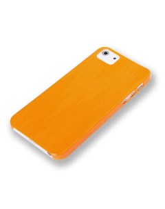 Пластиковый Чехол для Apple iPhone 5 5S SE оранжевый Rock