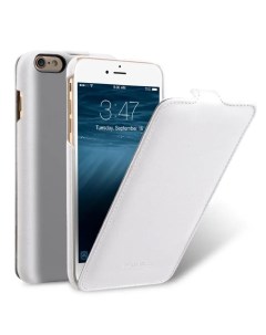 Кожаный чехол Jacka Type для Apple iPhone 6 6S Plus 5 5 белый Melkco