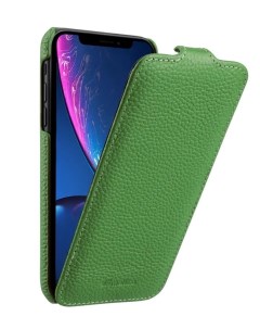 Кожаный чехол флип Jacka Type для Apple iPhone 11 Pro зеленый Melkco