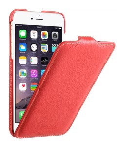Кожаный чехол Jacka Type для Apple iPhone 6 6S Plus 5 5 красный Melkco