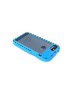 Противоударный чехол Seismik для Apple iPhone 5 5S SE голубой Lunatik