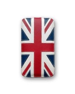 Кожаный чехол Jacka Type для Samsung Galaxy S4 GT I9500 Флаг Великобритании Melkco