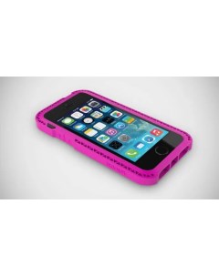 Противоударный чехол Seismik для Apple iPhone 5 5S SE розовый Lunatik