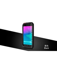 Влагозащищенный чехол POWERFUL для Samsung Galaxy Note EDGE черный Love mei