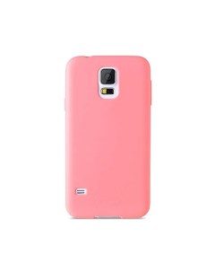 Силиконовый чехол Poly Jacket TPU Case для Samsung Galaxy S5 Mini розовый Melkco