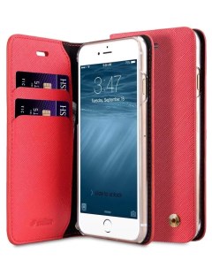 Чехол книжка Fashion Cocktail Series для iPhone 7 8 4 7 красный Melkco