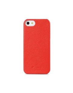 Кожаный чехол Snap Cover для Apple iPhone 5 5S SE красный Melkco