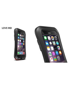 Влагозащищенный чехол POWERFUL small waist для Apple iPhone 6 6S Plus 5 5 черный Love mei