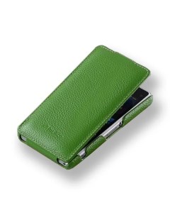 Кожаный чехол книжка Jacka Type для Sony Xperia Z1 Compact M51w зеленый Melkco
