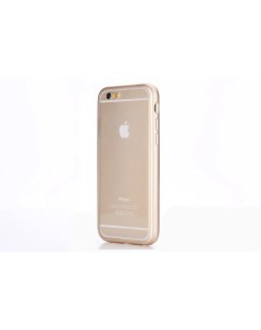 Силиконовый Чехол Slim Jacket для Apple iPhone 6 6S 4 7 золотистый Rock