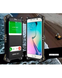 Влагозащищенный чехол MK2 для Samsung Galaxy S6 черный Love mei