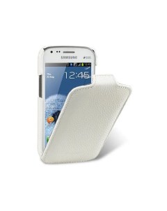 Кожаный чехол Jacka Type для Samsung Galaxy S3 Mini GT I8190 белый Melkco