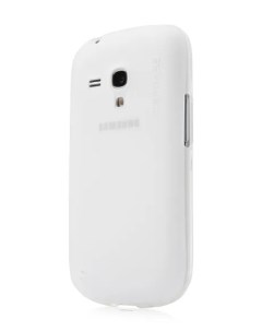 Силиконовый чехол Soft Jacket Xpose для Samsung Galaxy S3 Mini GT I8190 белый Capdase