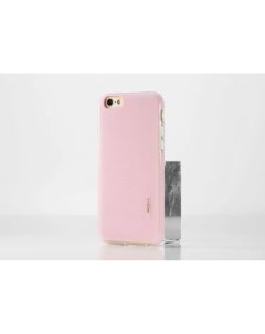 Силиконовый Чехол Jello Series для Apple iPhone 6 6S 4 7 розовый Rock