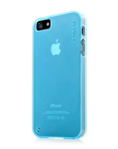 Силиконовый чехол Soft Jacket Xpose для Apple iPhone 5 5S SE голубой Capdase