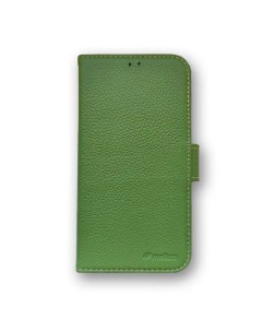 Кожаный чехол книжка Wallet Book Type для Apple iPhone Xr зеленый Melkco