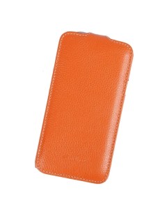 Кожаный чехол Jacka Type для Samsung Galaxy S5 Mini оранжевый Melkco