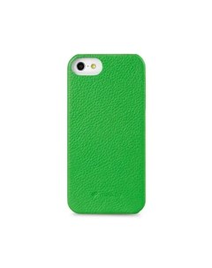 Кожаный чехол Snap Cover для Apple iPhone 5 5S SE зеленый Melkco