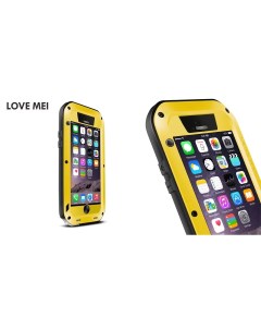 Влагозащищенный чехол POWERFUL для Apple iPhone 6 6S 4 7 желтый Love mei